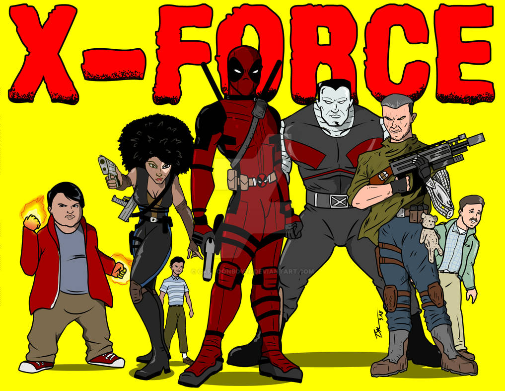 Deadpool's X-Force by Cartoonboy76 on DeviantArt