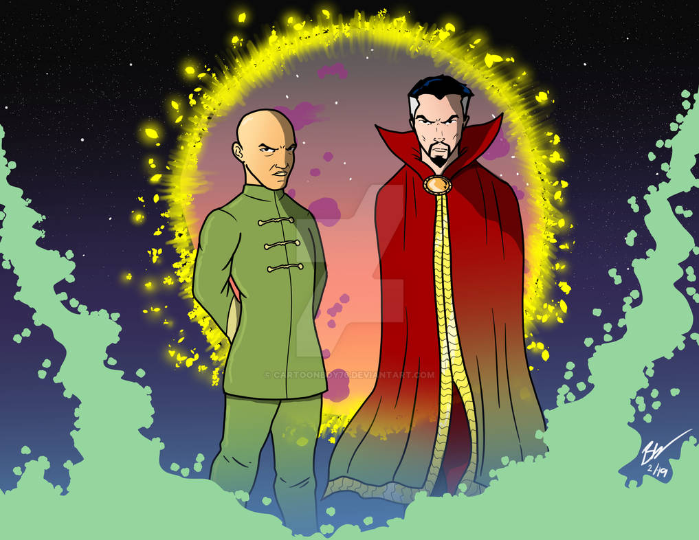 Dr. Strange and Wong by Cartoonboy76 on DeviantArt