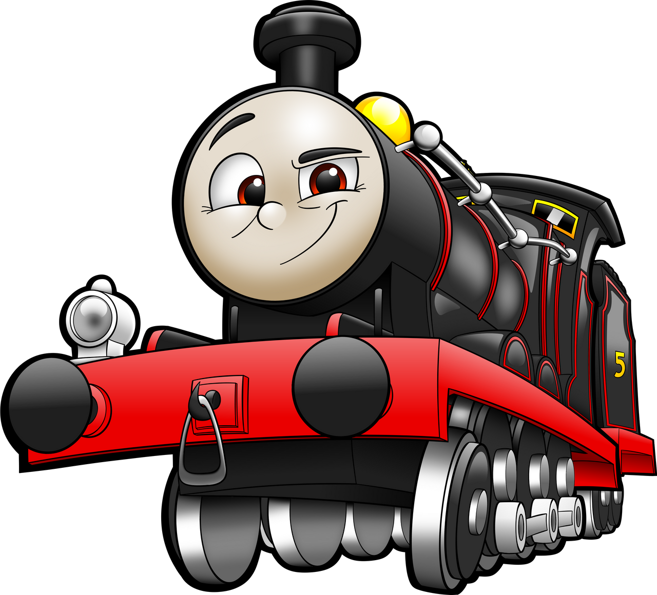 Black james thomas the train sales