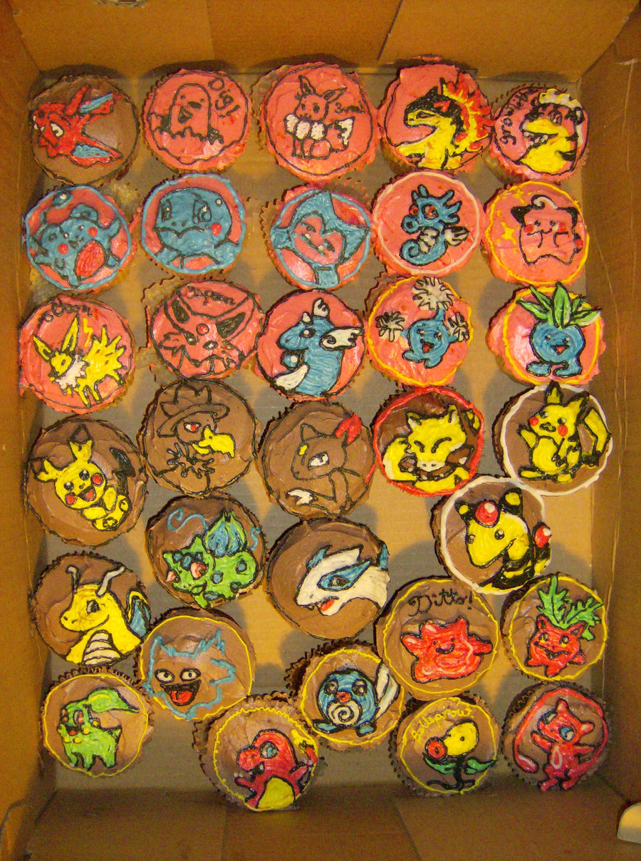 Pokemon Cupcakes