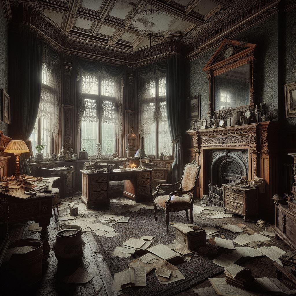 The ransacked state room by OctopusOverlord on DeviantArt