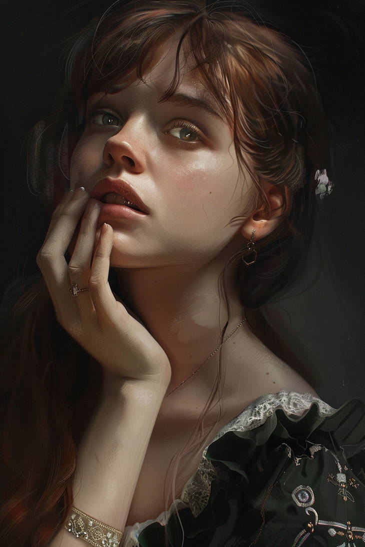 Pre-Raphaelite girl by OctopusOverlord on DeviantArt