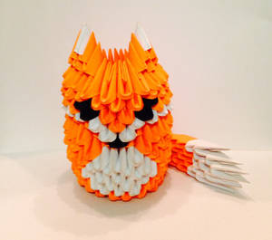 3D Origami Fox