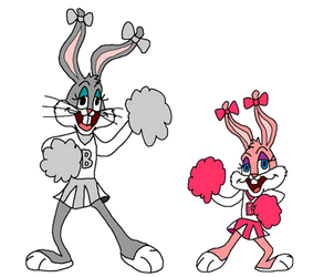 Babs Bunny and Bugs Bunny