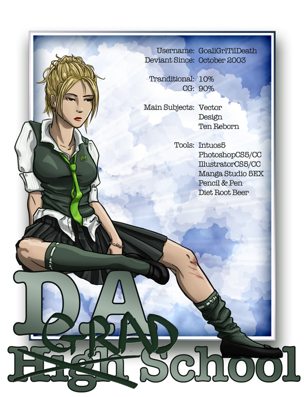 dA GRAD School ID by GoaliGrlTilDeath