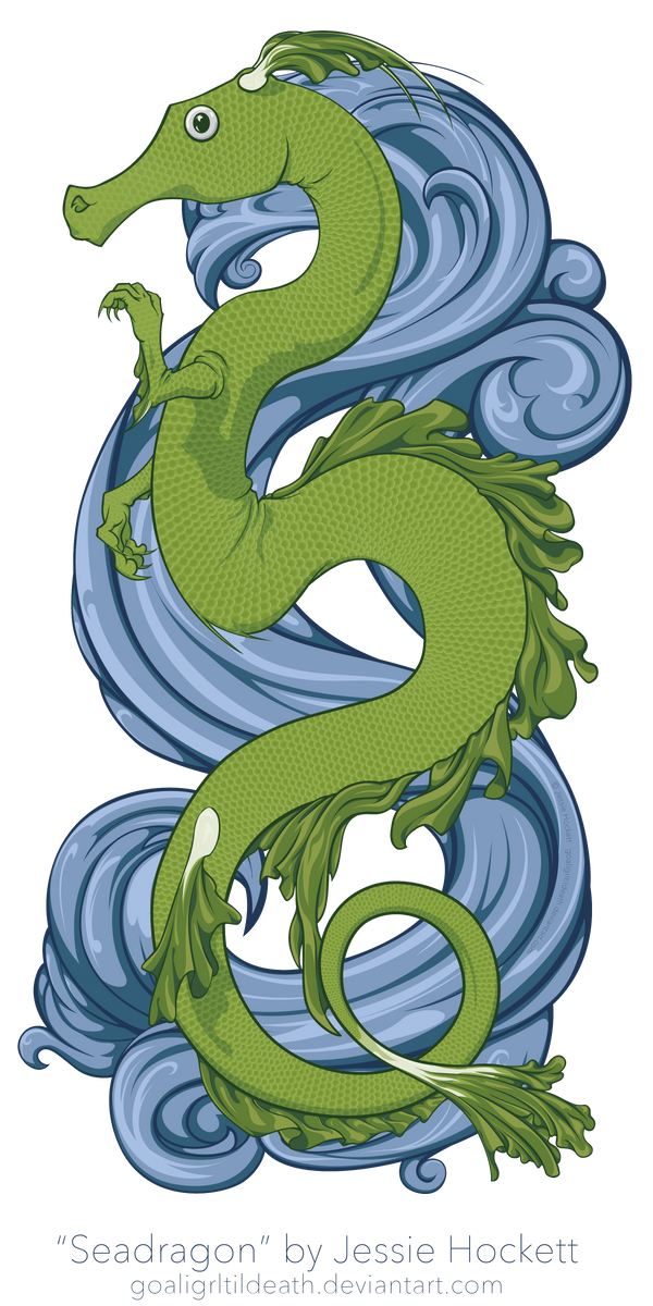 Seadragon (vector) by GoaliGrlTilDeath