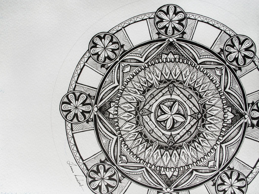 Mandala 1 by GoaliGrlTilDeath