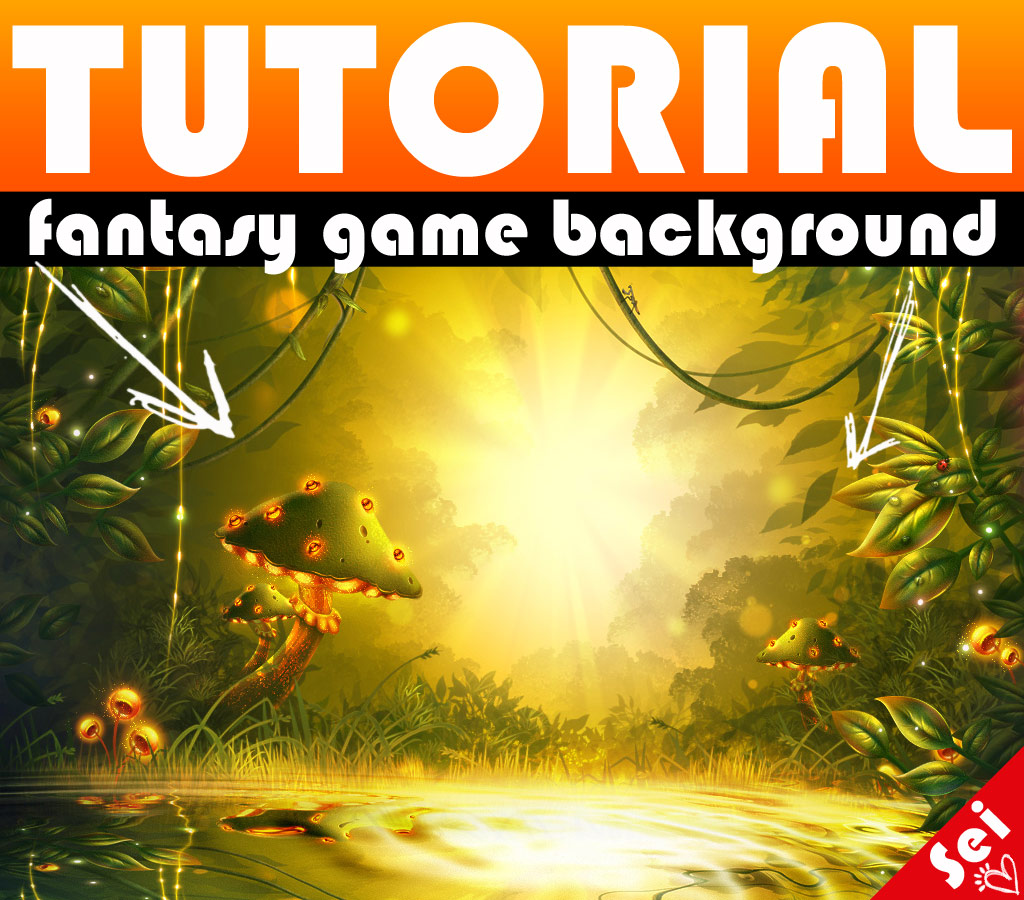 TUTORIAL - Fantasy Game Background by Seiorai on DeviantArt