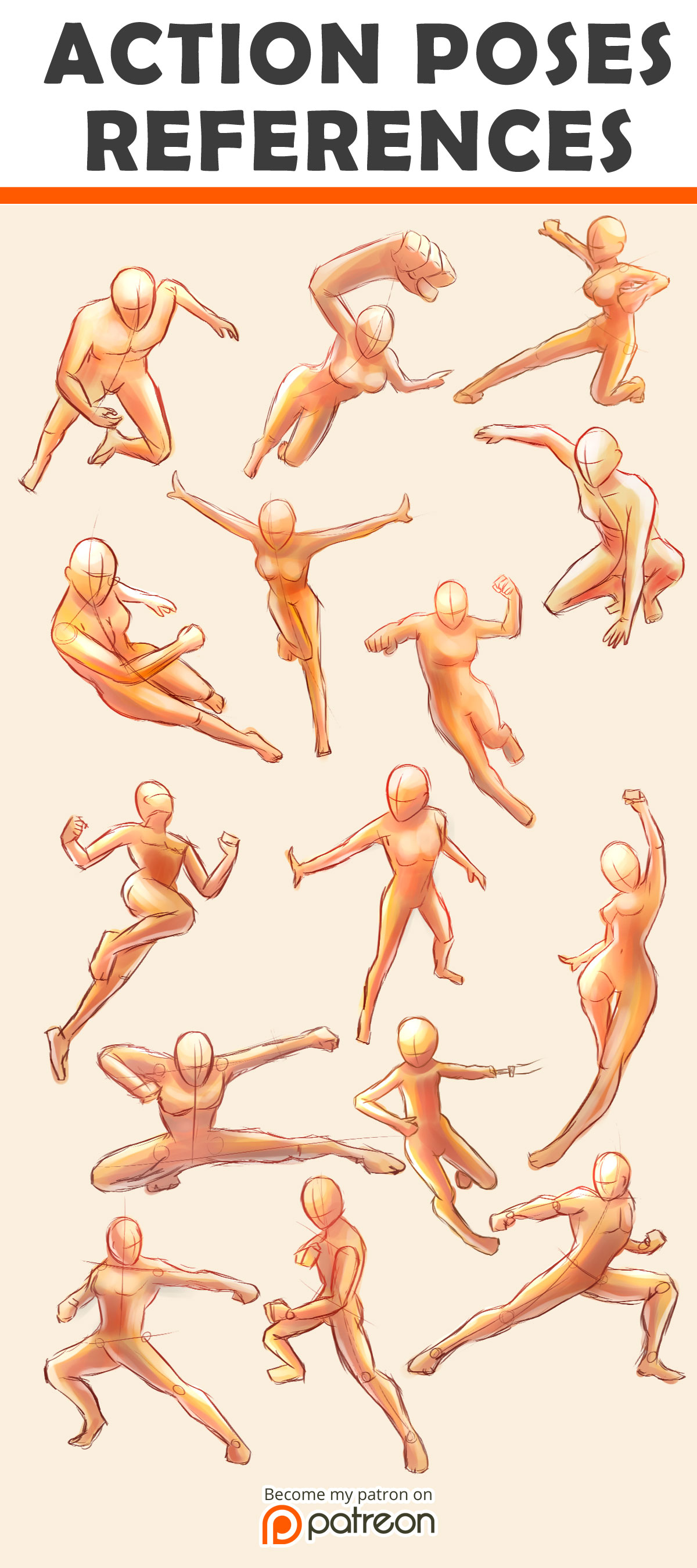 Reference Cool Fighting Poses - Ame Wallpaper