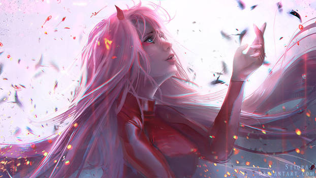 Zero Two - Human by Seiorai