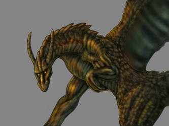 Shiny scales dragon