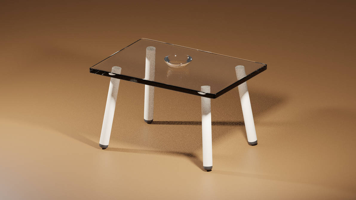 Glass Table by YEDrekt on DeviantArt