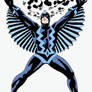 Black Bolt drawn by Steve Rude (colorized by me)