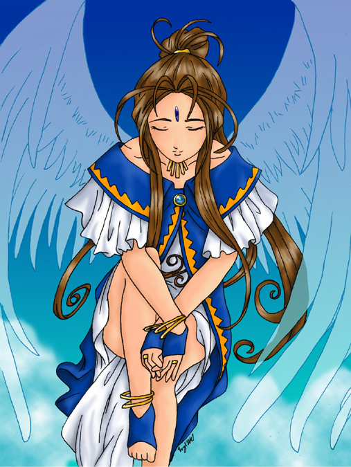 NK-Blue Dress Belldandy