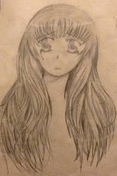 Anime sketch shaded