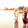 Roxas and Namine