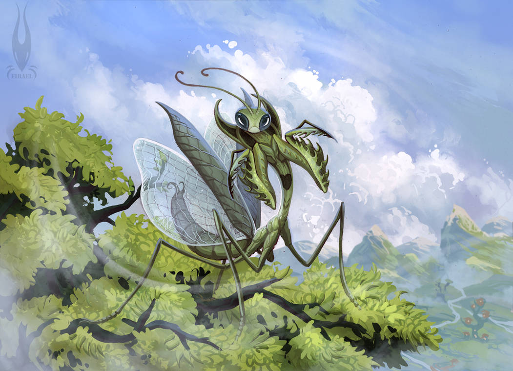 Mants Deviantart Mantis by firael666 on DeviantArt