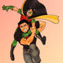 Superboy and Robin