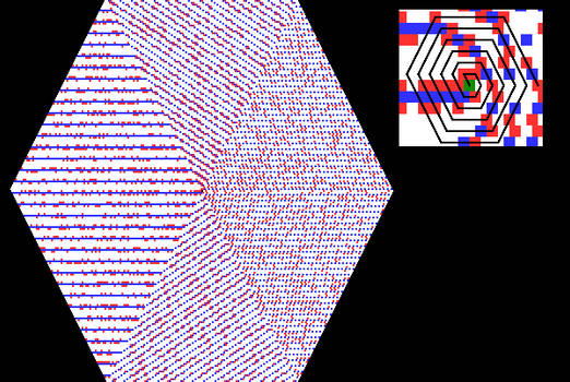 Haxagonal Number Spiral