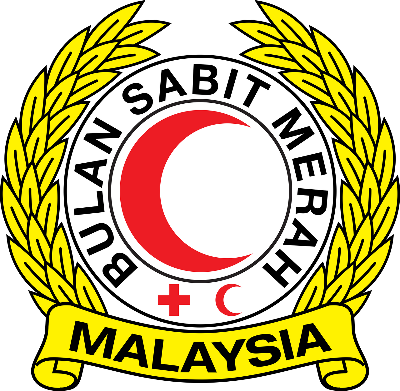Lambang Bulan Sabit Merah Malaysia (MRCS Crest) by dttw7 on DeviantArt
