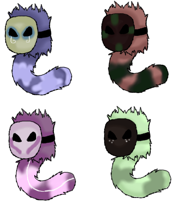 Pelz-Maske Adoptables (1/4 Open)