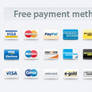 Free Payment Method Icons Set