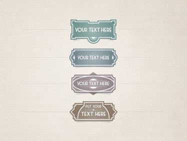 Free Vector Vintage Labels