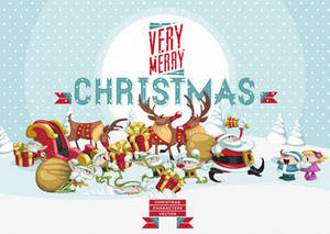 Free Christmas Vector Art Characters Pack
