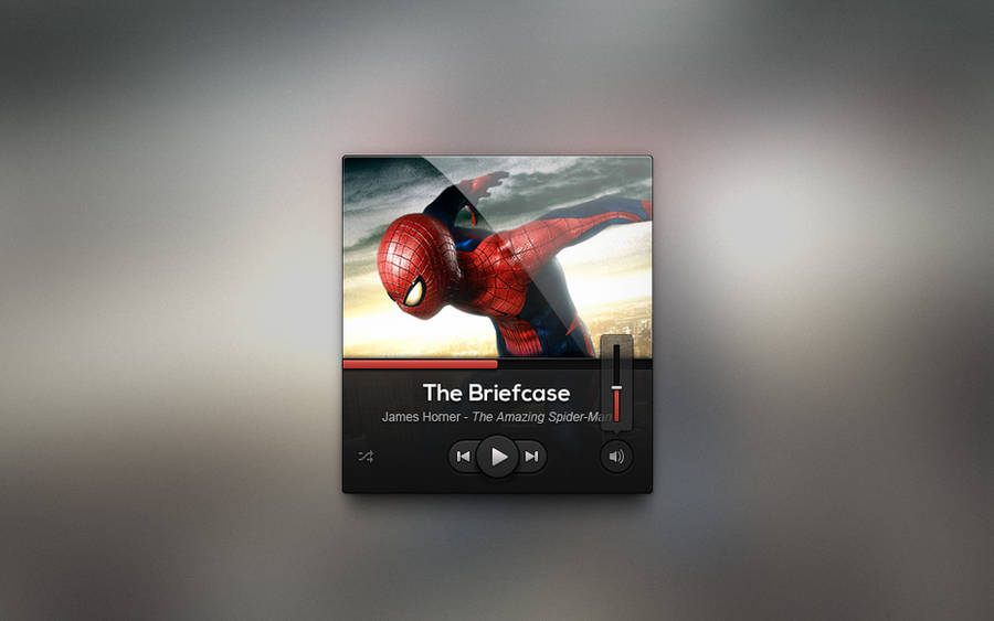 Free Dark UI Music Player Design Psd by Pixeden