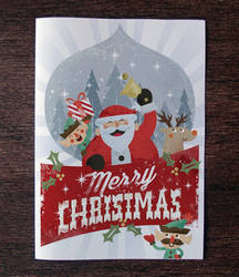 Free Christmas Card Invitation Template