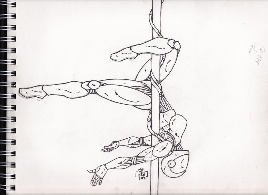 Auto-Pole dancer, $25