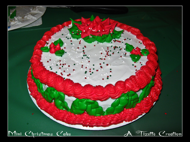 Mini Christmas Cake