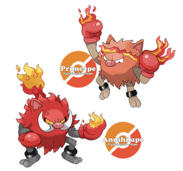 Bootlian Primeape line