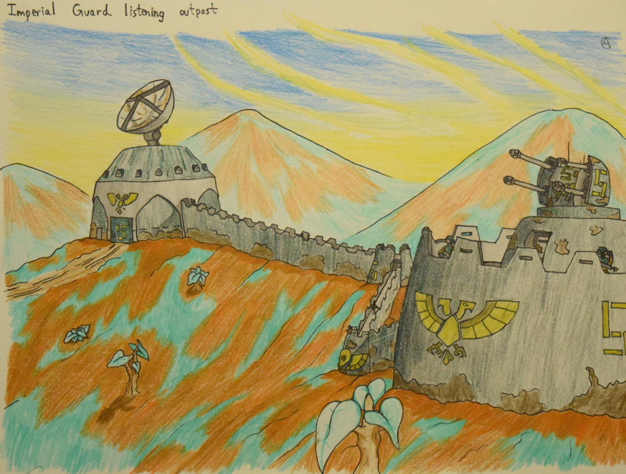 Imperial Guard Listening Outpost by TheRandomKnight on DeviantArt