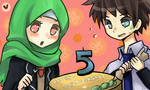 contest entry for muslim-manga (5th anniversary) by piyoa