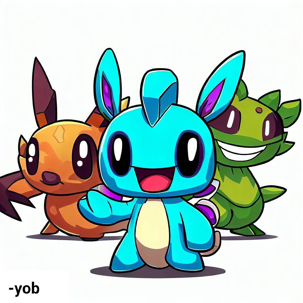 Custom Pokemon Inspiration Fan-Made Custom Pokemon Starters by YOBOITOILOI on DeviantArt