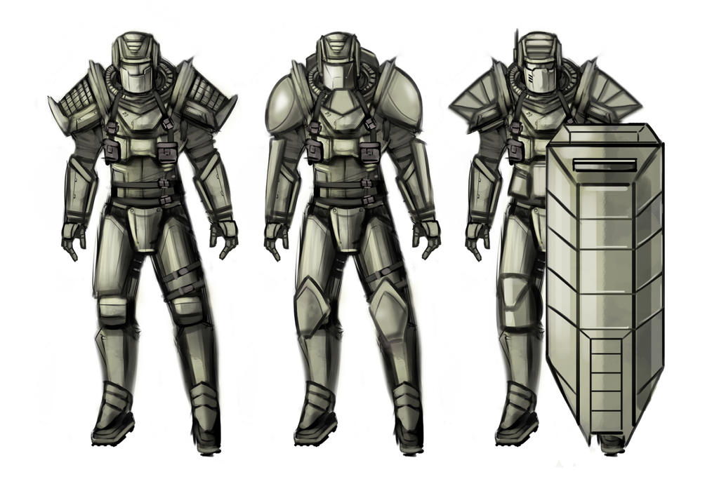 Riot Armor Concept by stev-oh on DeviantArt