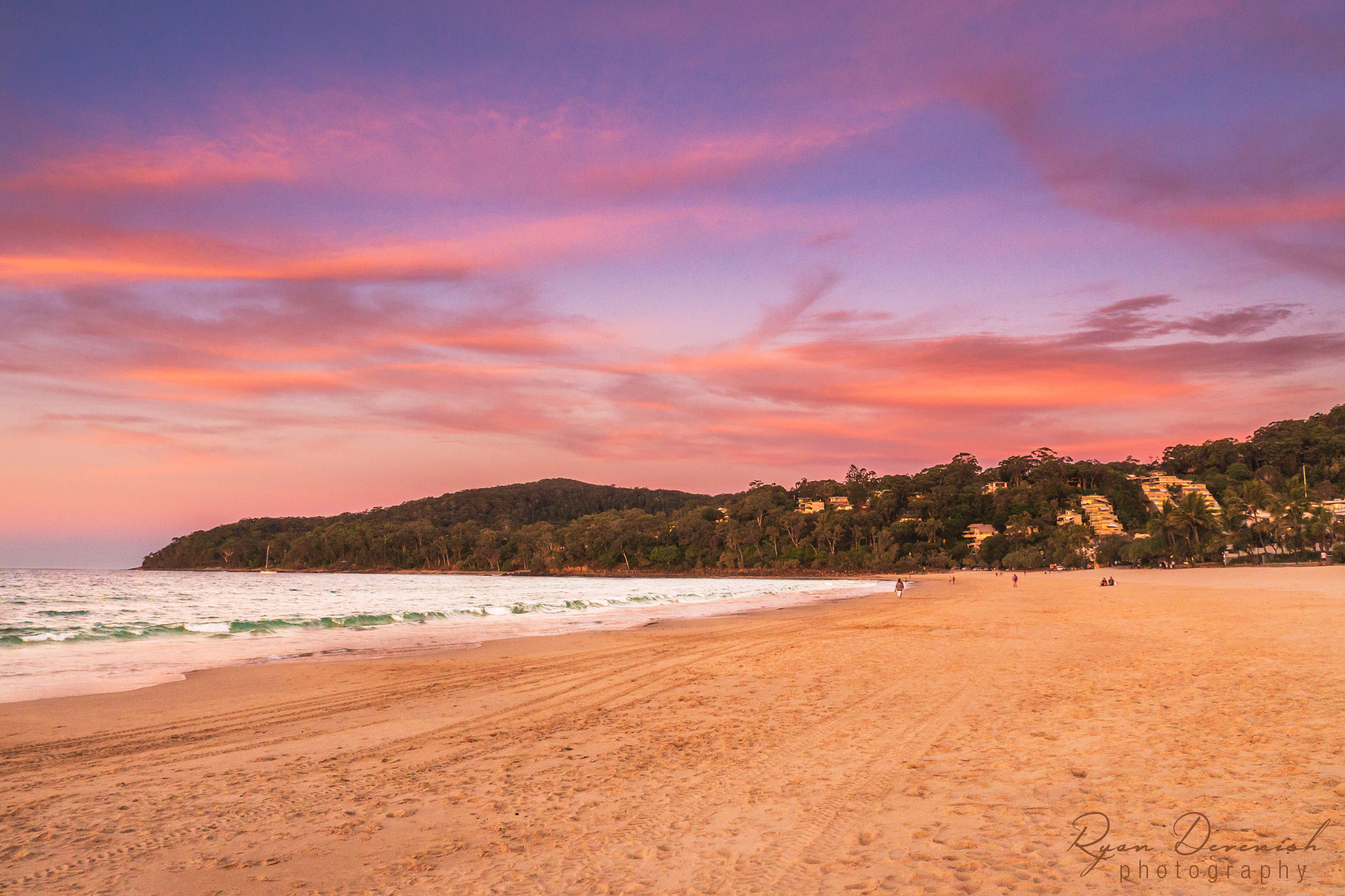 Sunset in Noosa Australia