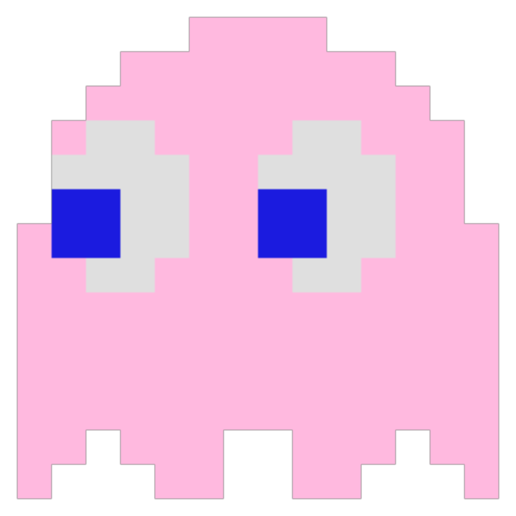 Pinky the Pink Pac-Man Ghost by DarthBladerPegasus on DeviantArt