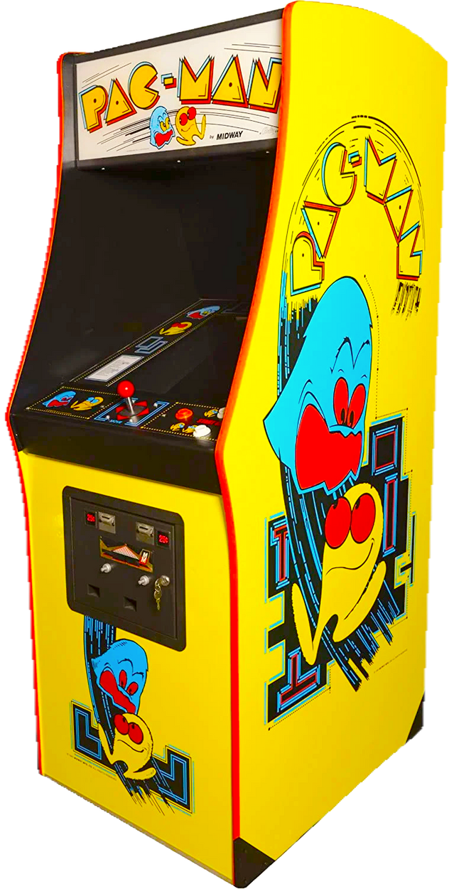Pac-Man Arcade Machine 1980 by DarthBladerPegasus on DeviantArt