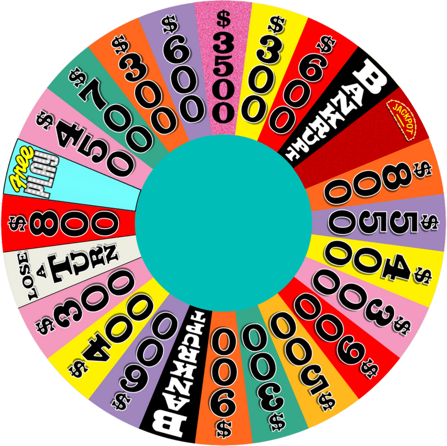 Wheel of FortuneWheel (19992003) (3,500) by DarthBladerPegasus on