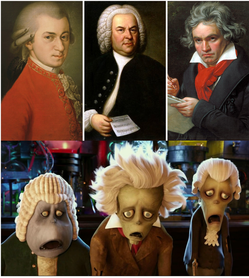 Mozart Bach and Beethoven Comparison by DarthBladerPegasus on DeviantArt