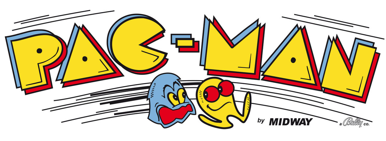 Monogram Pacman Pac-Man Arcade Logo by DarthBladerPegasus on DeviantArt