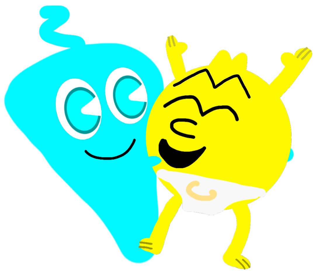 PMATGA - Inky Tickling Pac-Man (Baby) by DarthBladerPegasus on DeviantArt