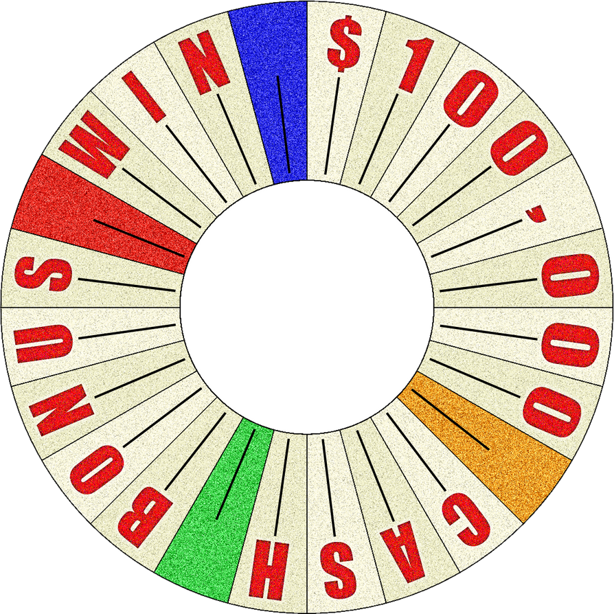 Mini Bonus Wheel Wheel of Fortune-Bonus Round Wheel (2001-2006) by DarthBladerPegasus on ...