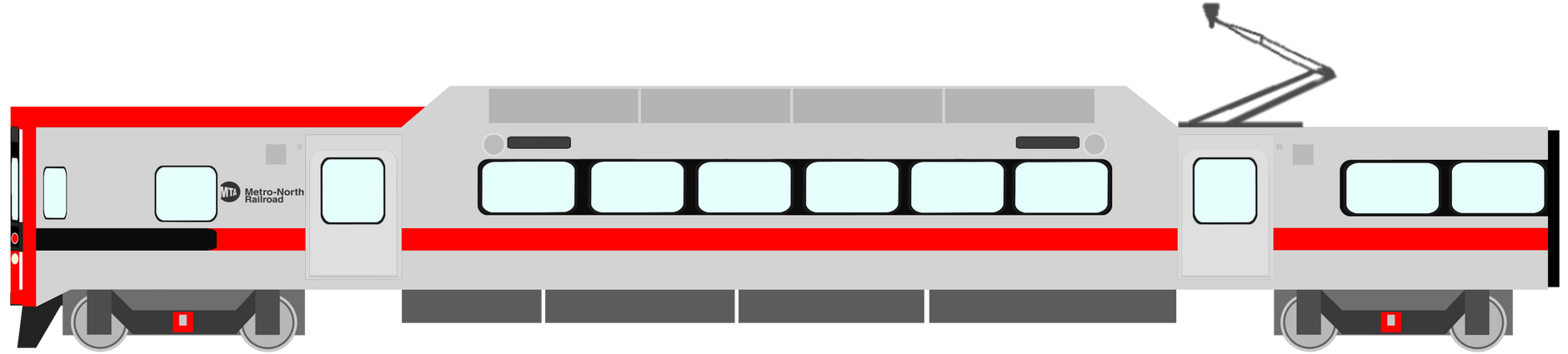 Mta R15 Blueprint MTA Metro North Railroad M8 Passenger Train by DarthBladerPegasus on ...