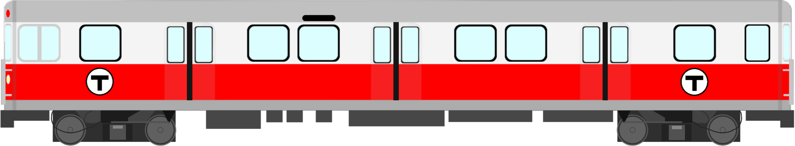 MBTA Red Line 1500 Series Subway Car (Left Side) by DarthBladerPegasus ...