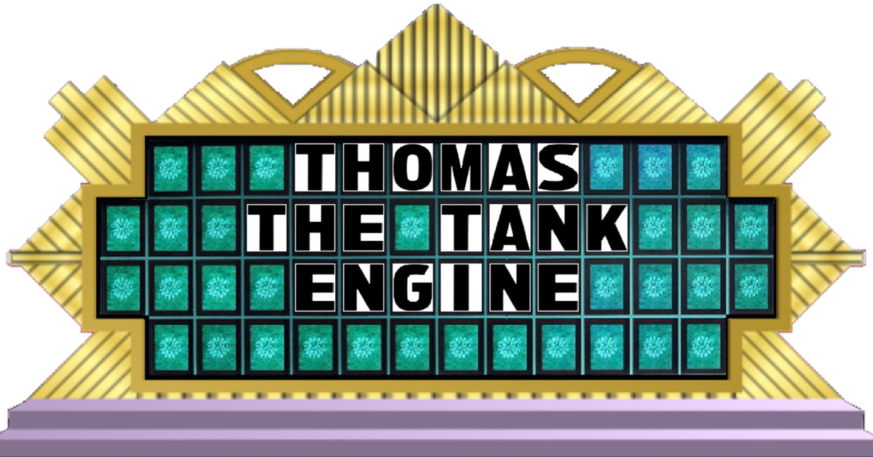 Thomas R Fortune Wheel of Fortune - Thomas the Tank Engine by DarthBladerPegasus on ...