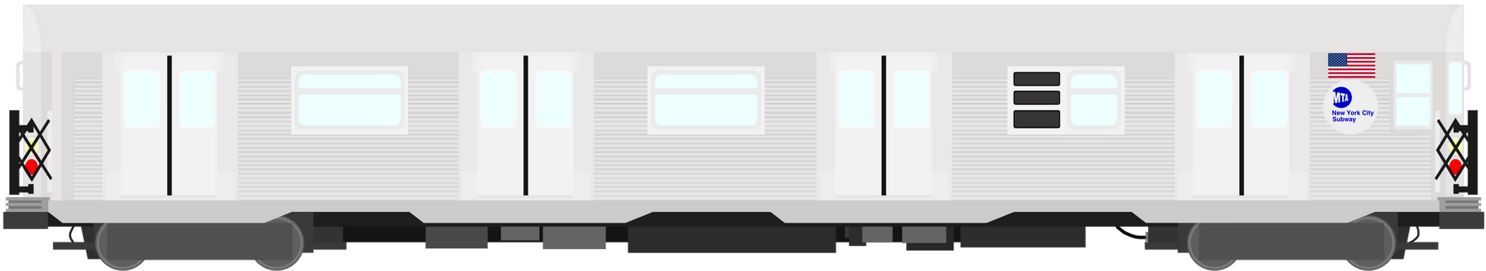 Nycta R38 MTA NYC Subway Train R38 (Left Side) by DarthBladerPegasus on DeviantArt