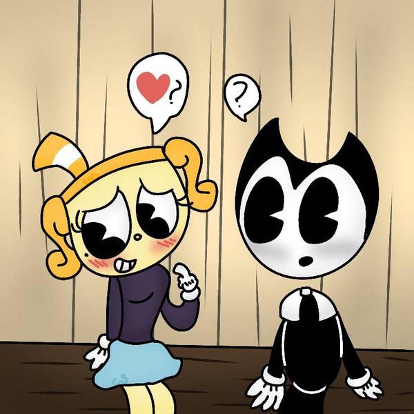 Bendy and Cuphead crossover (+ Stan and Butters)